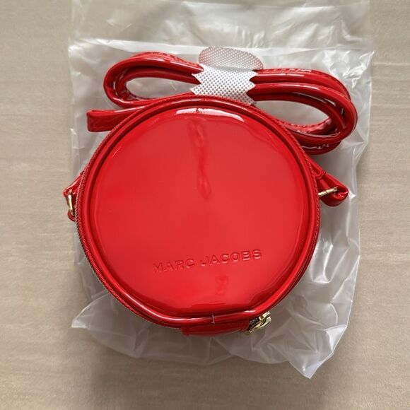 NEW Mark Jacobs Red Mini Crossbody Bag - Picture 1 of 7